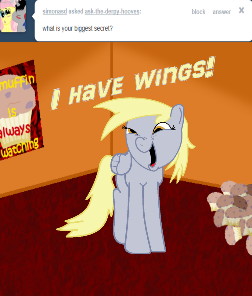 Derpy's secret by JokesTheHedgehog on DeviantArt