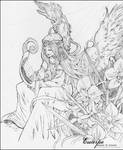Euterpe: Muse of Music by littlemissmarikit