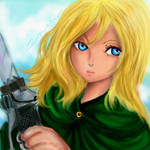 O Megami, Christa! (Ah My Goddess, Christa!) by littlemissmarikit