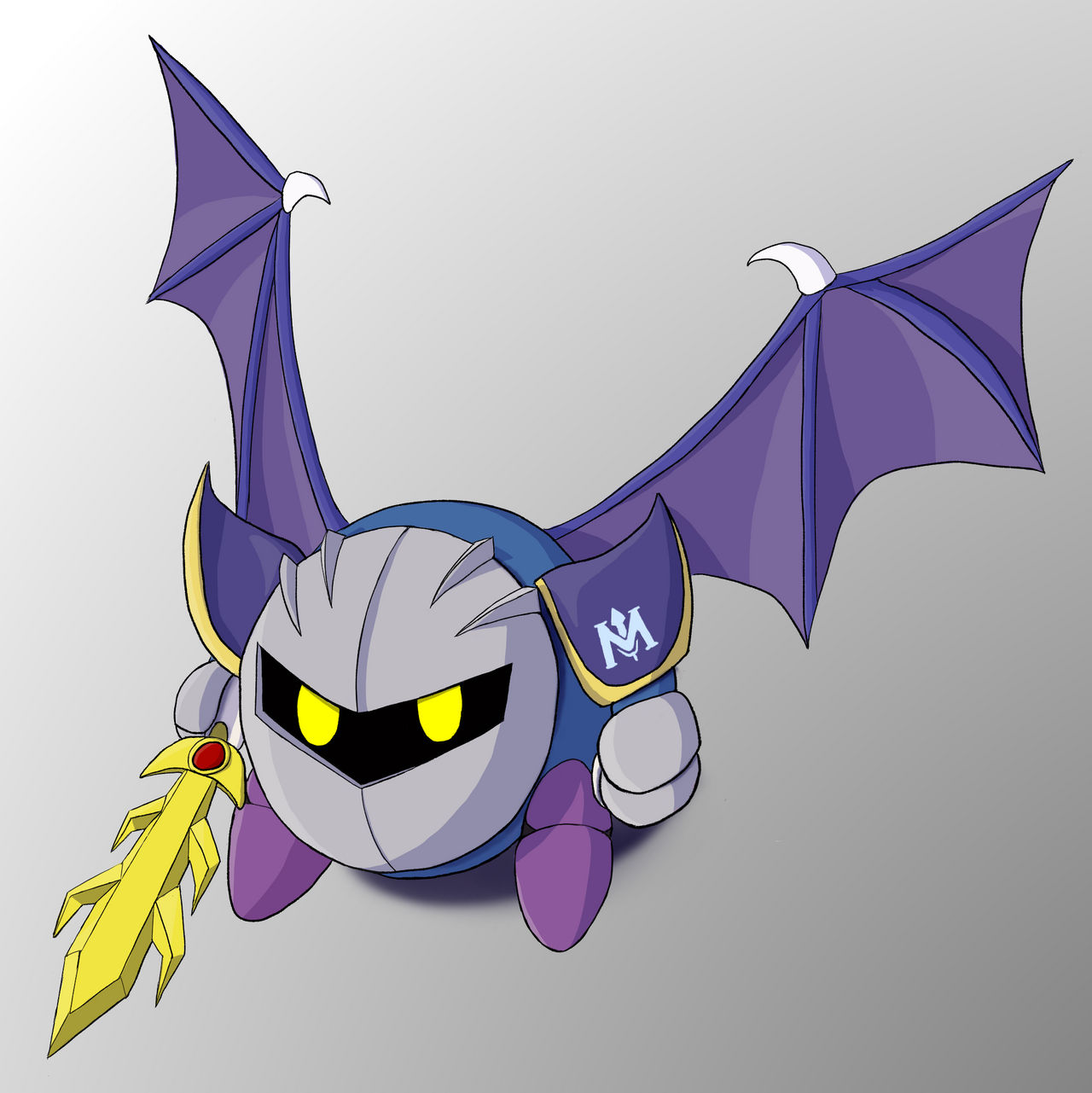 Meta Knight Yellow Meta Knight by MagnusBullseye on DeviantArt
