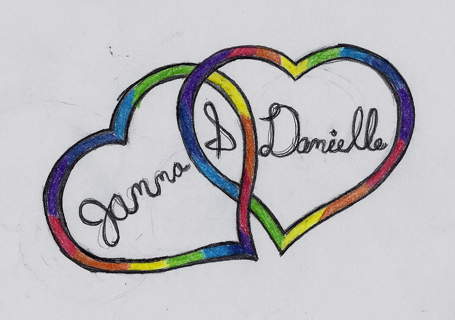 Janna and Danielle's Hearts