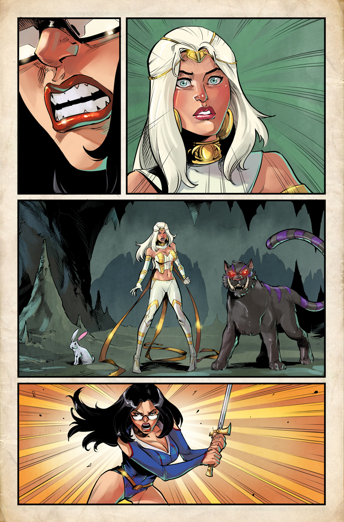 Grimm Fairy Tales Vs Wonderland #2 Zenescope.