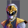 Mighty Morphin Power Rangers white ranger color