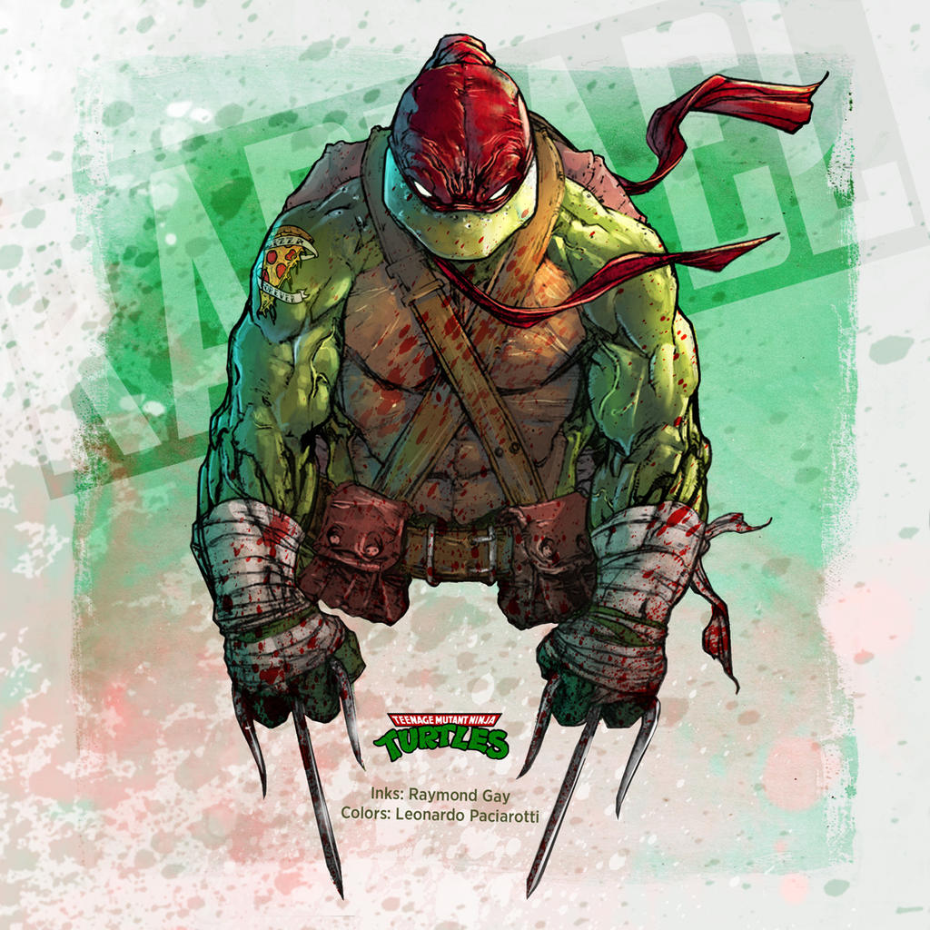 Teenage Mutant Ninja Turtles: Raphael by le0arts on DeviantArt