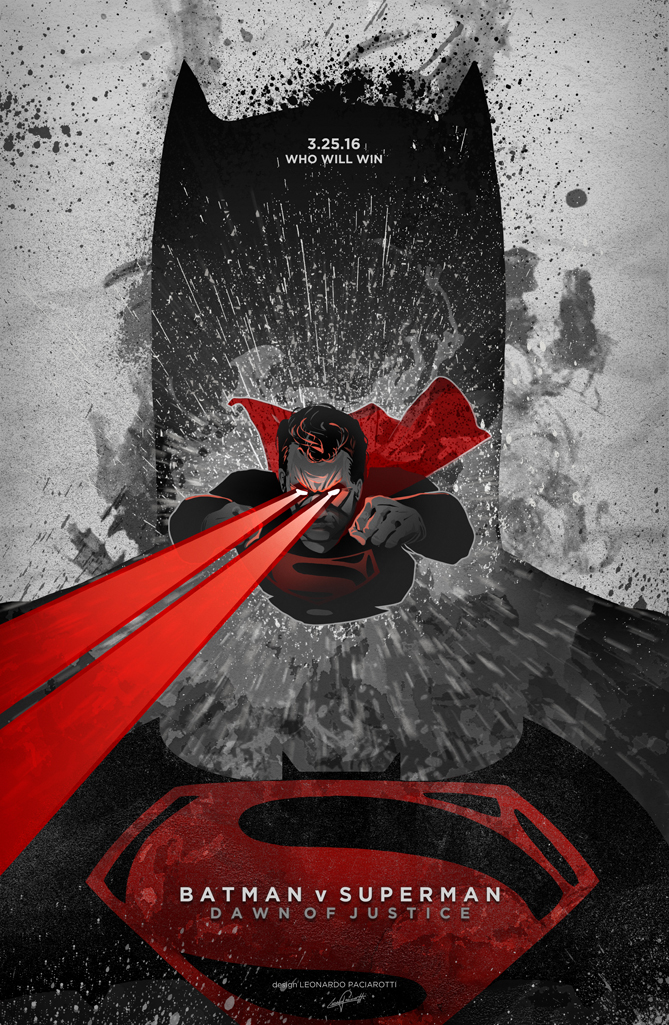 Batman v Superman: Dawn of Justice VARIANT poster