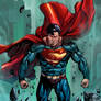 Man of Steel, Superman. Dc Comics. Colors v.1