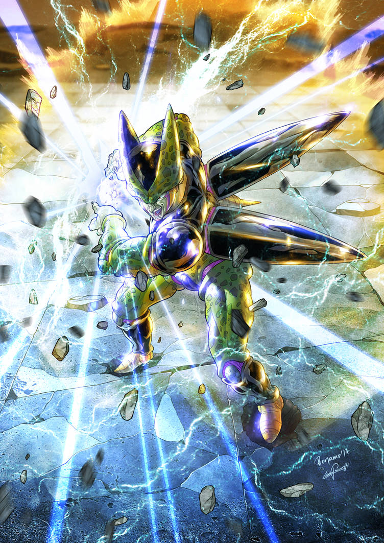Cell Final Form (Dragon Ball Z) colors by le0arts on DeviantArt
