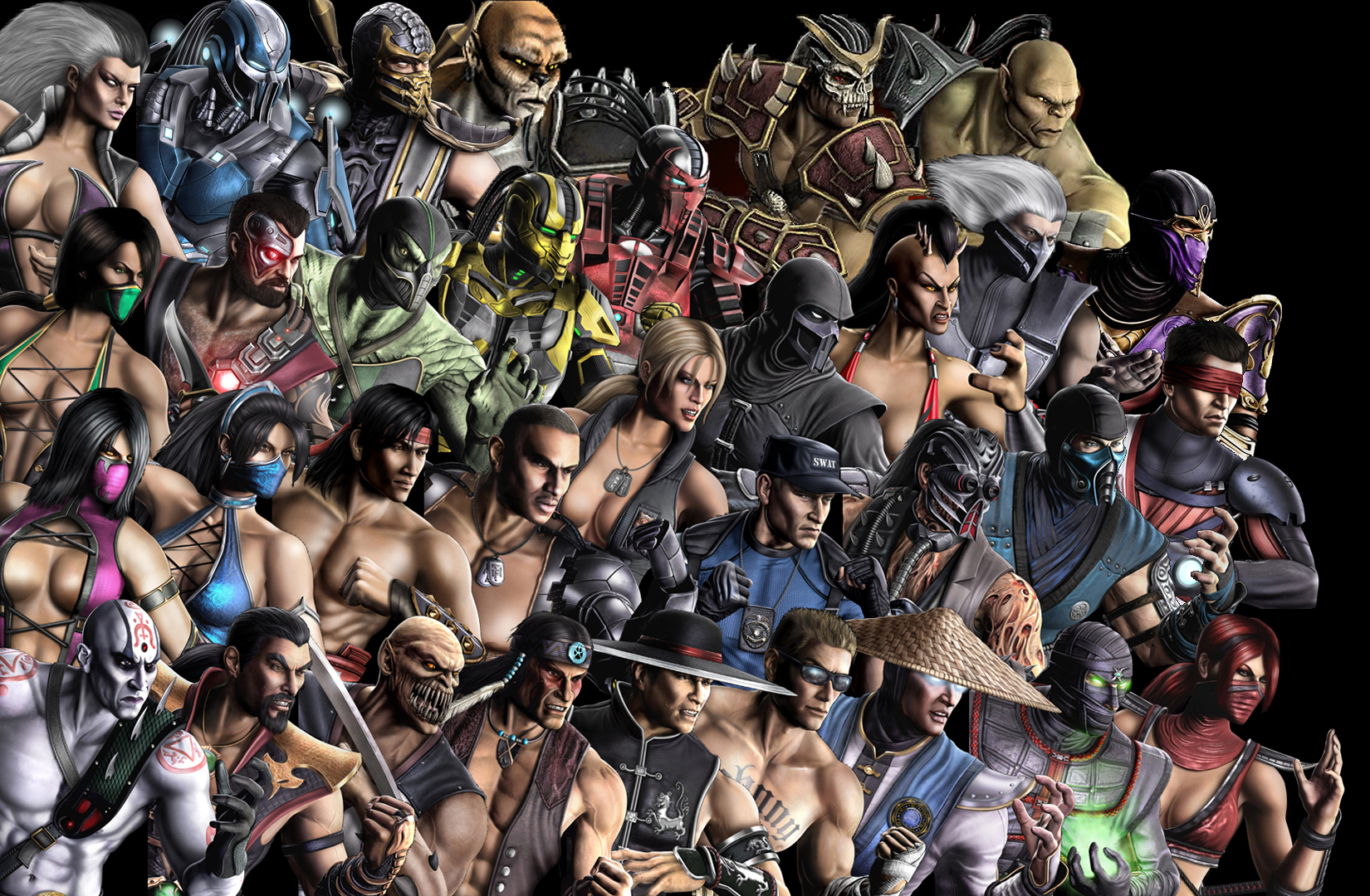 Mortal Kombat X Characters Wallpaper  Character wallpaper, Mortal kombat x  characters, Character