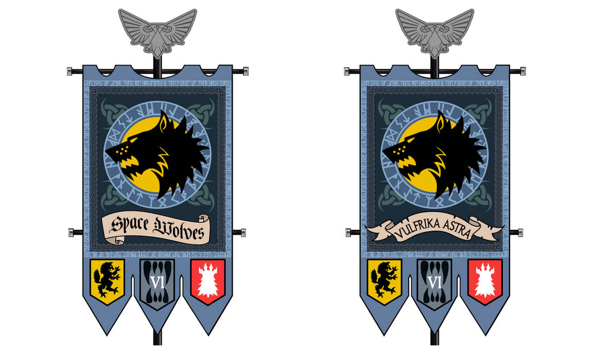 Space Wolves Banner by Sinistha on DeviantArt