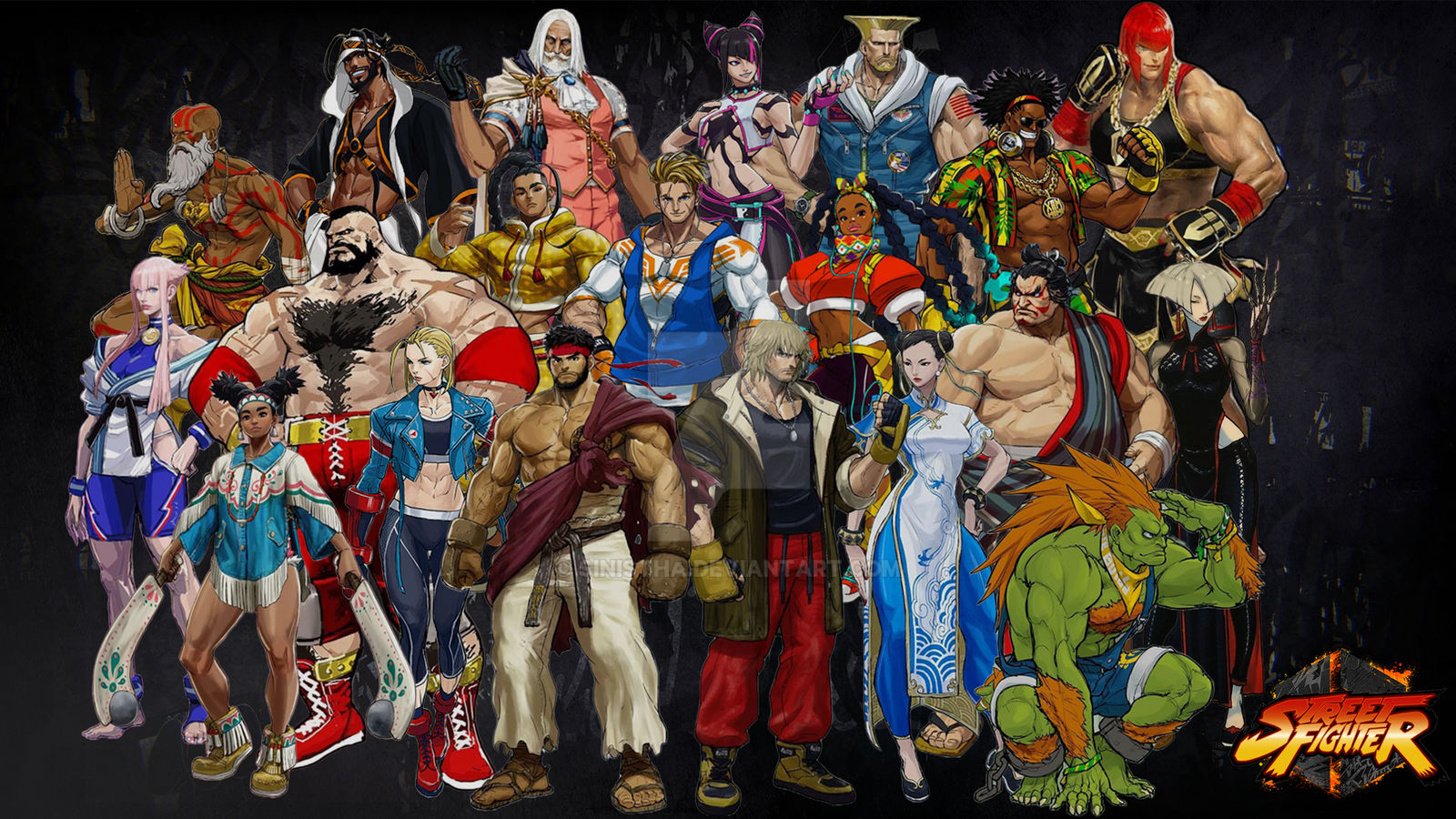 Street Fighter VI | Street Fighter 6 Wallpaper by Sinistha on DeviantArt