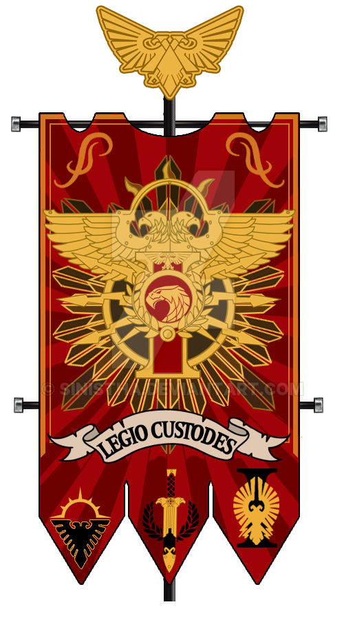 Commission: Adeptus Custodes Banner Warhammer 40k by Sinistha on DeviantArt