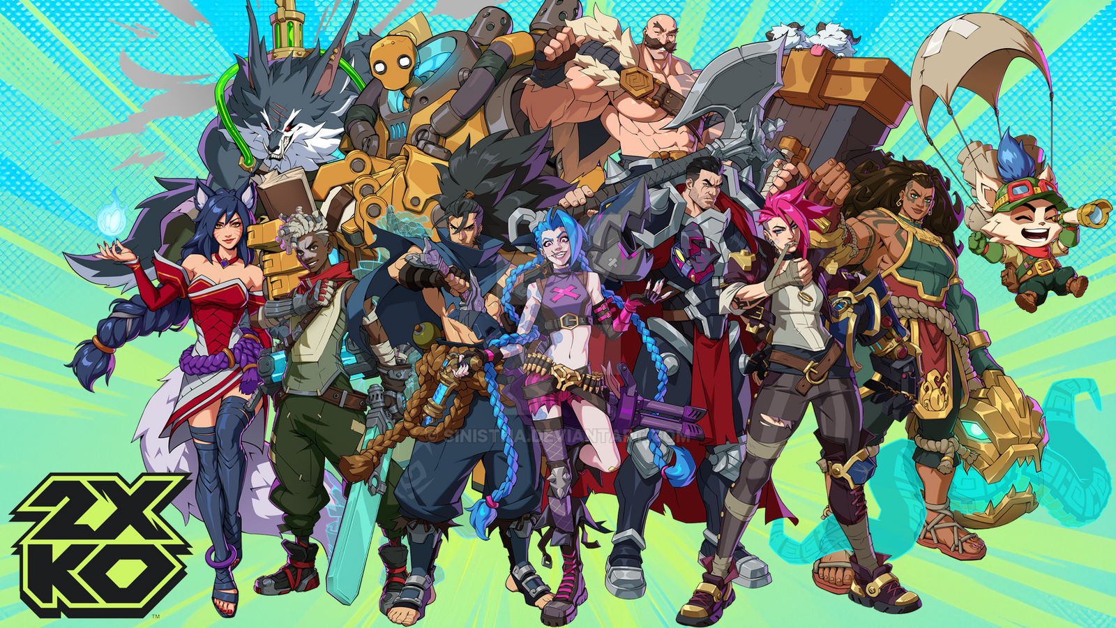 Sxko Roster 2XKO League of Legends Wallpaper by Sinistha on DeviantArt