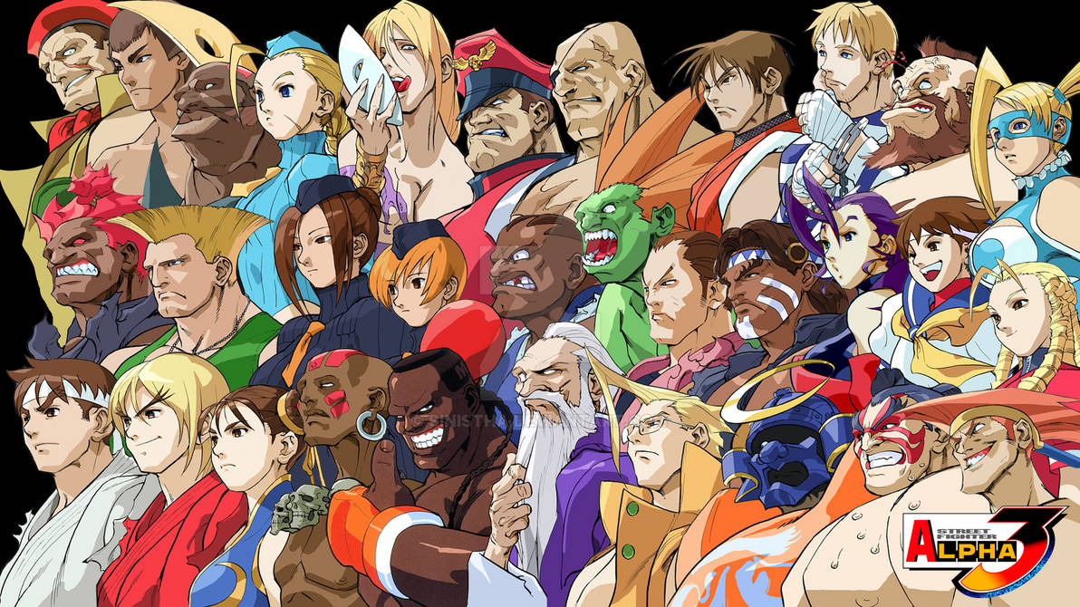 Console Alpha 3 Roster Street Fighter Alpha Roster By Yuku5u3 On Deviantart