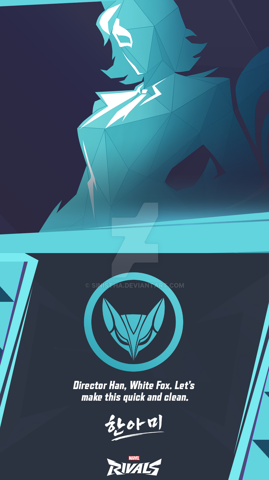 Marvel Rivals White Rox White Fox Wallpaper | Marvel Rivals by Sinistha on DeviantArt
