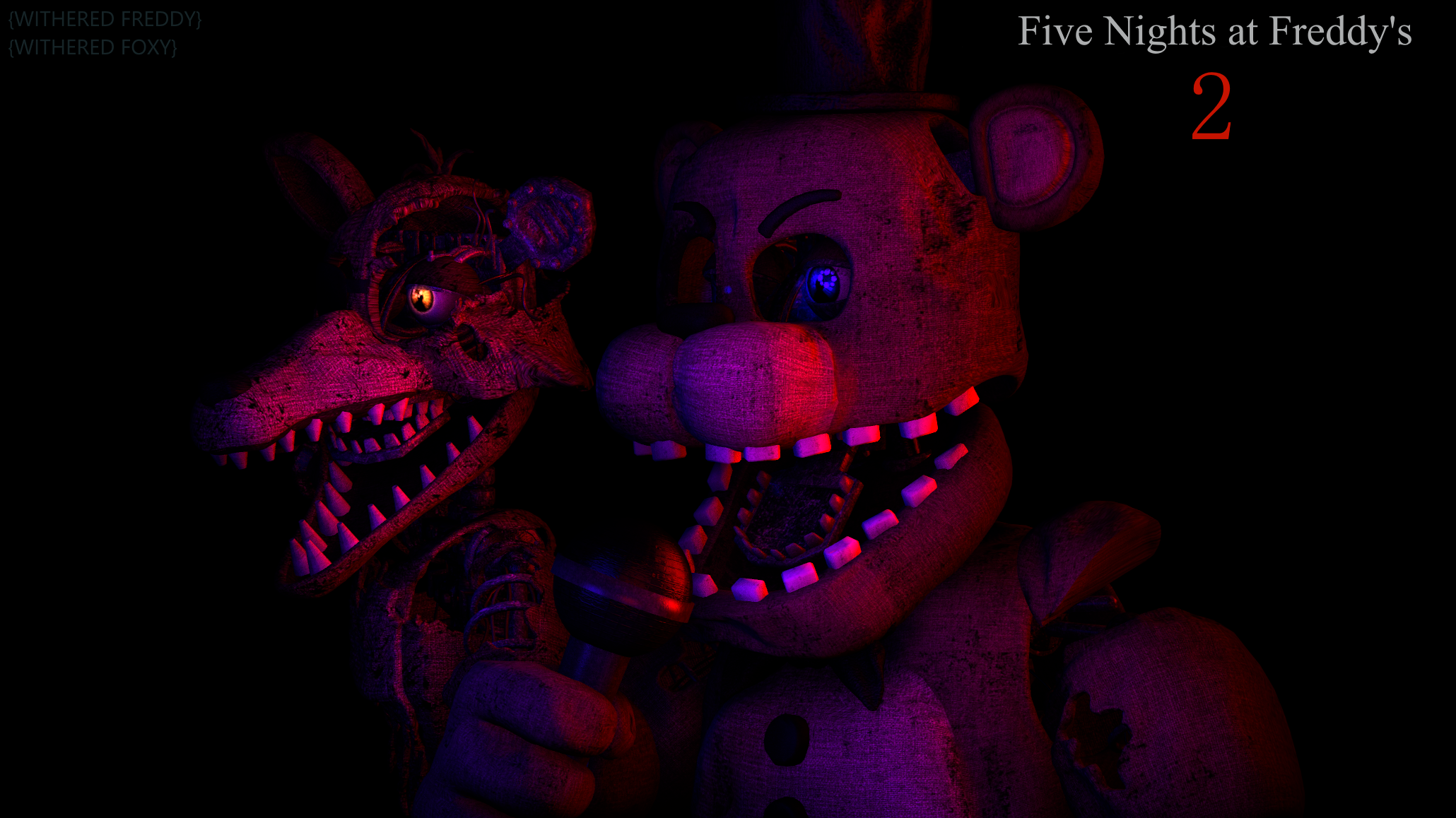 FNAF 2) Withered Foxy Poster by TheUnbearable101 on DeviantArt