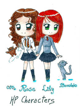 Chibi HP Characters