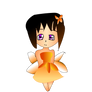 Orange Fairy Chibi Adoptable $2 OPEN