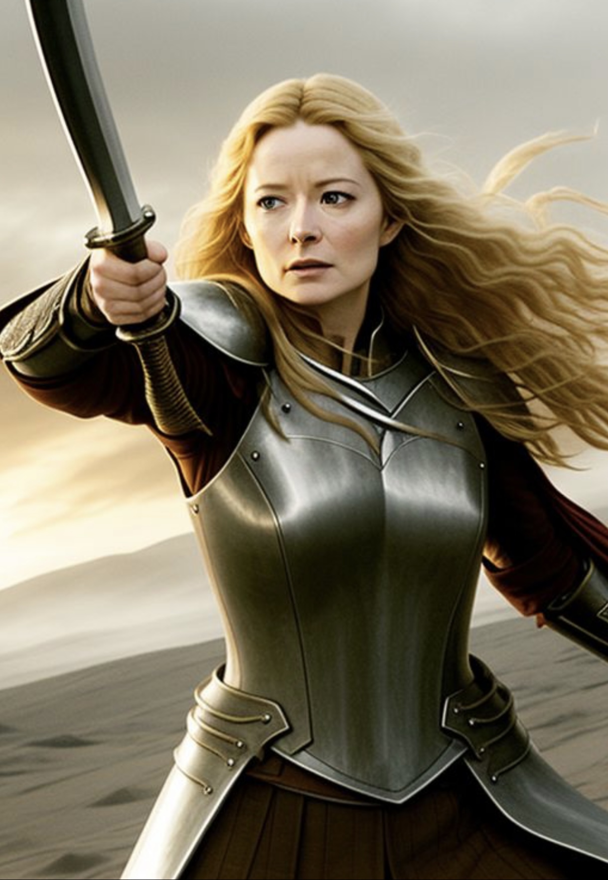 Warrior girls - Eowyn, shieldmaiden of Rohan from Lord of