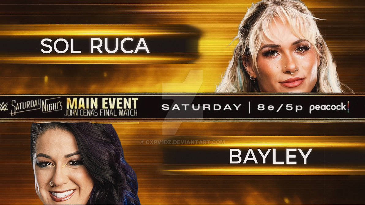 Sol Ruca vs Bayley! (John Cenas Final SNME) by CxpV1dZ on DeviantArt