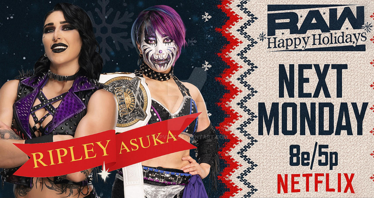 Asuka And Rhea Ripley Rhea Ripley vs Asuka! (Monday Night RAW) by CxpV1dZ on DeviantArt