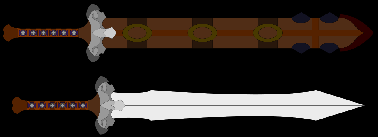 Broadsword Deviantart Miliary elven broadsword by Xeenta on DeviantArt