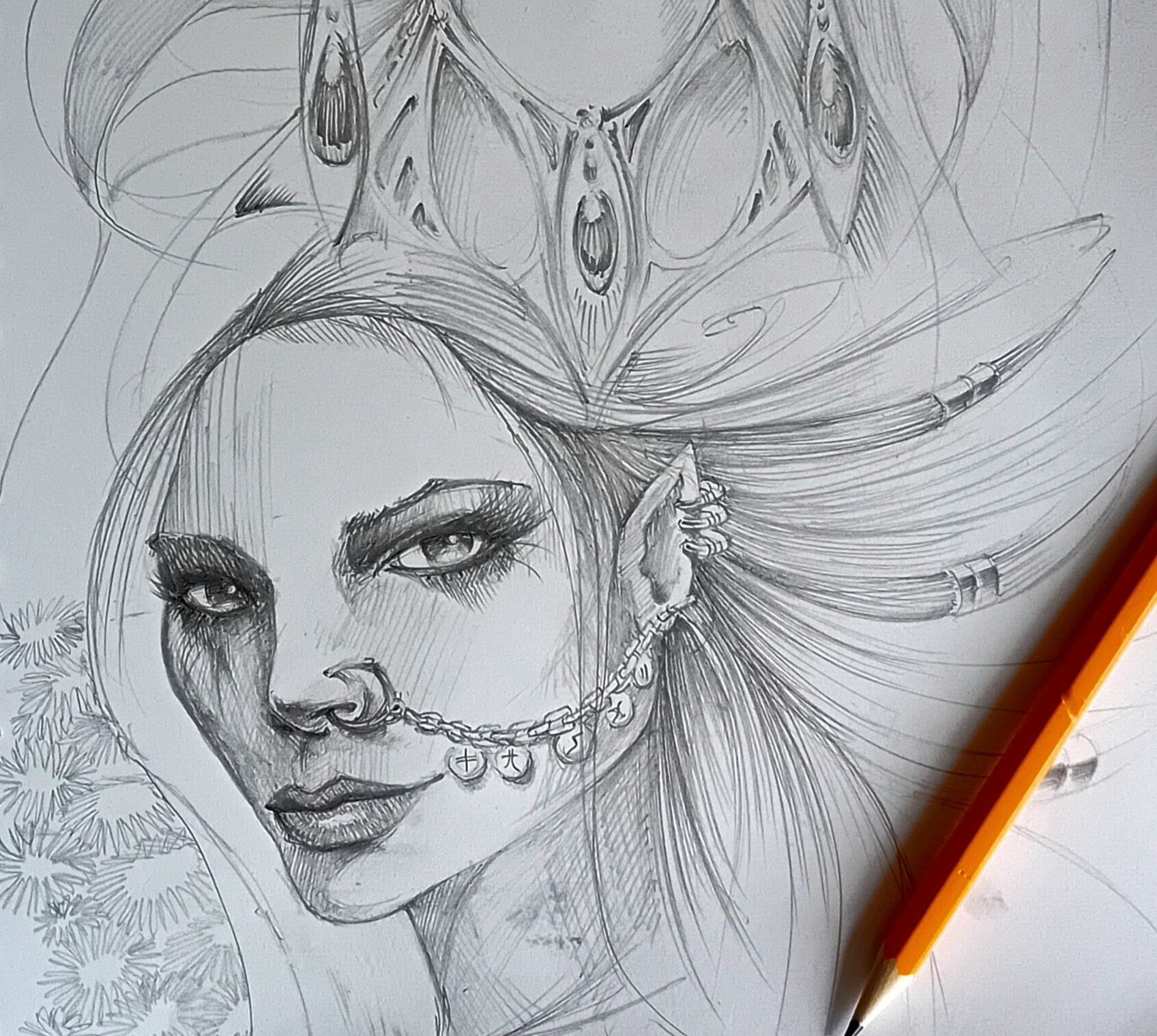 Elven doodlings
