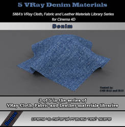 5 VRay Denim Materials for Cinema 4D