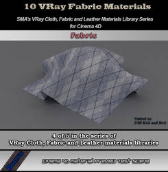 10 VRay Fabric Materials Pack for Cinema 4D