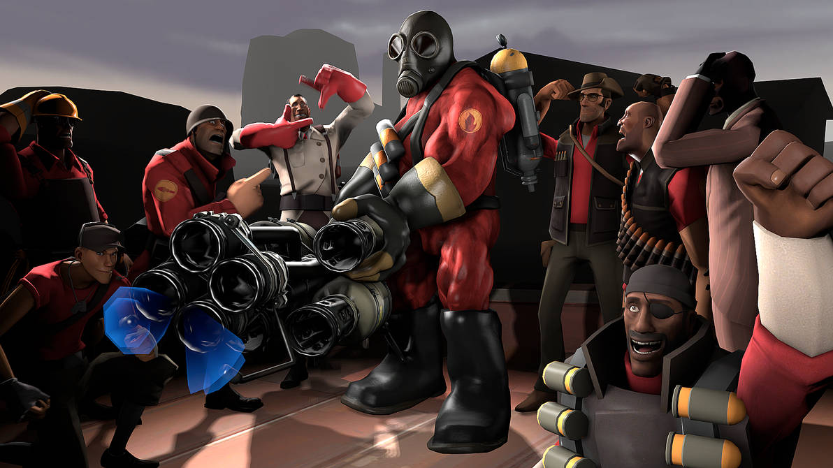 Big Muscle Pyro by Reven2 on DeviantArt