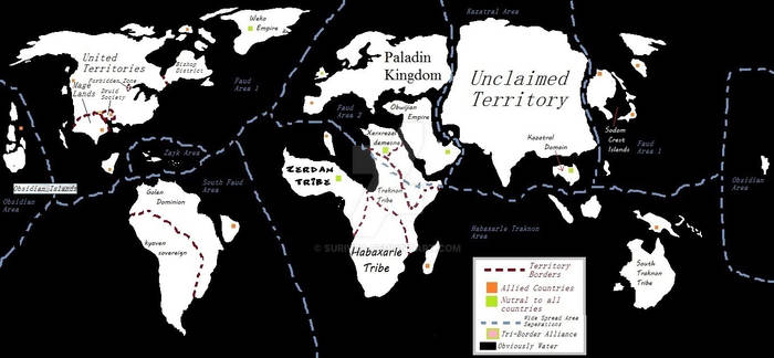 the COS world map sofar