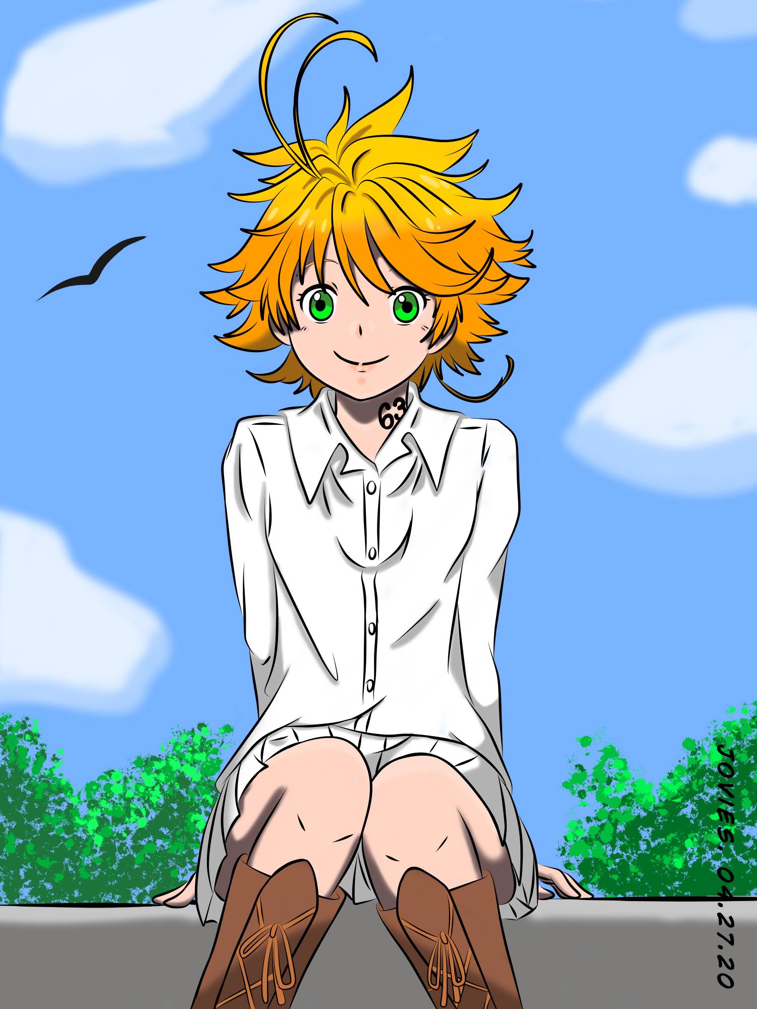 Emma - The promise neverland by Iris104 on DeviantArt