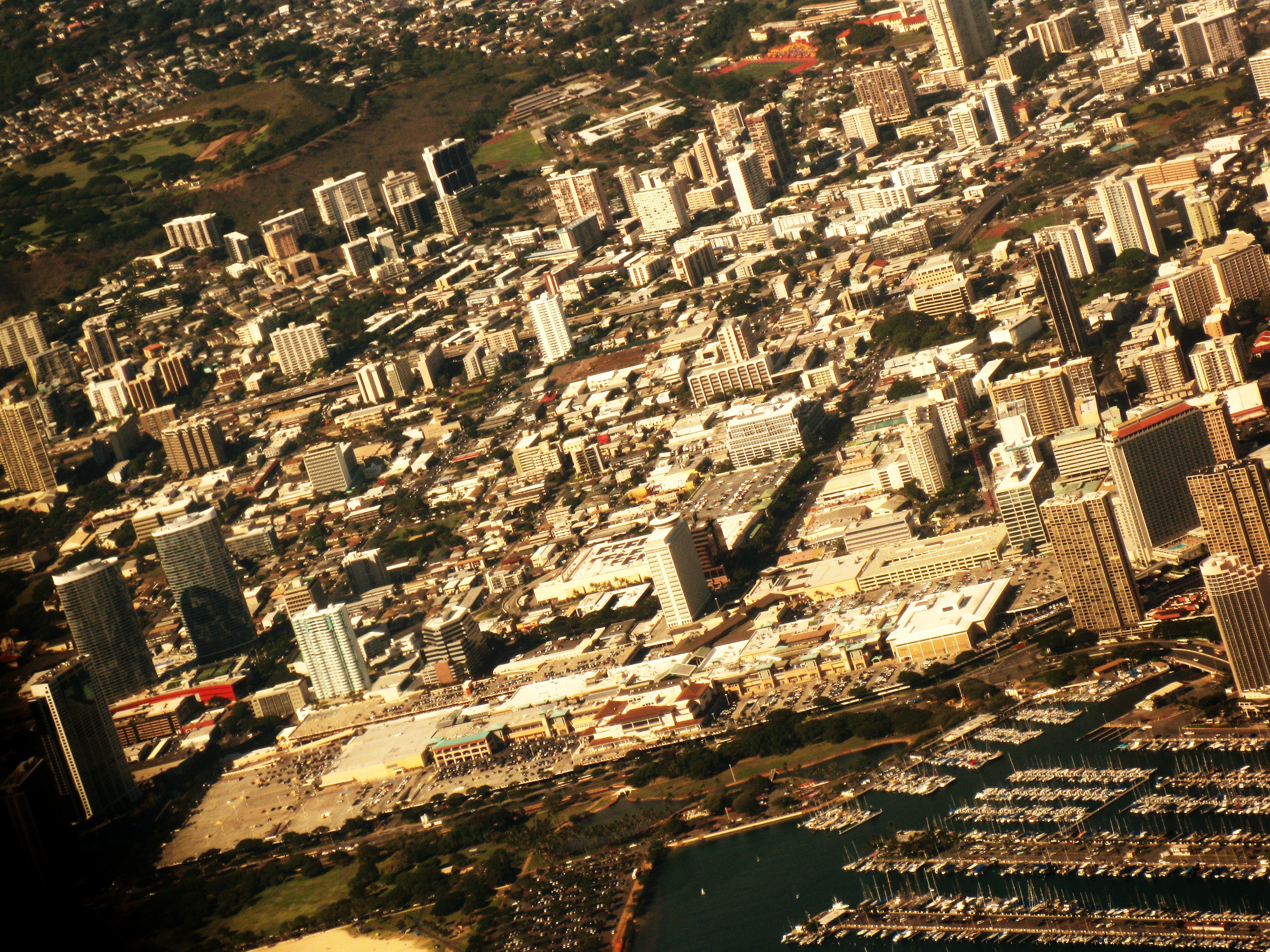 Honolulu From The Sky