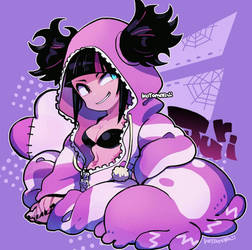 Juri in her loungewear is too cute