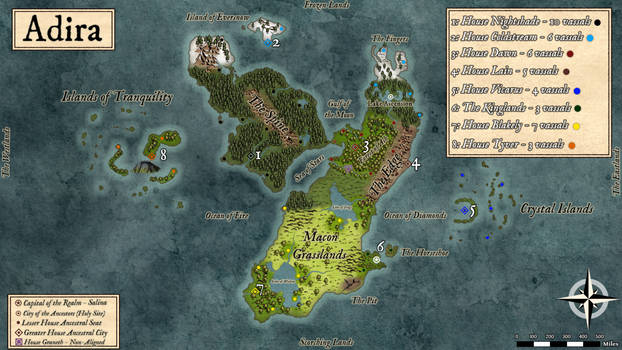 (Tentative) Map of Adira