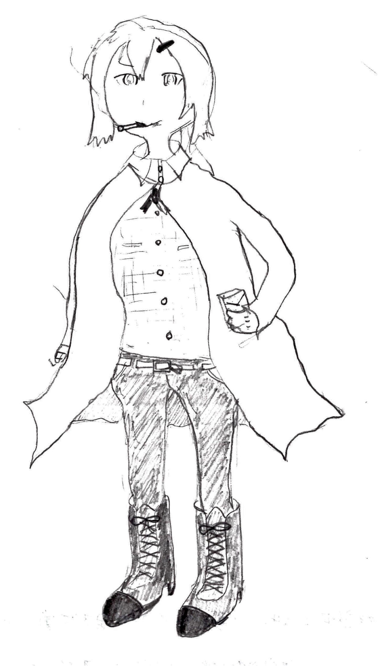 Asuka Smoking By Yamitsuki On Deviantart