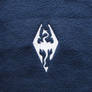 Embroidered Skyrim logo