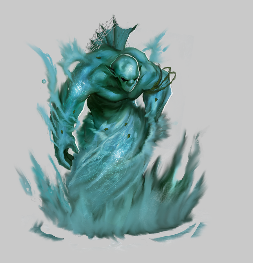 Deviantart Water Element Water Elemental by WorldsOfMagic on DeviantArt