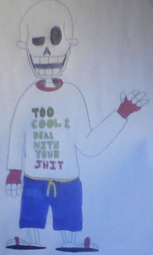 N02!Underswap Papyrus - Cool slacker by NathanielTheMadlad02 on DeviantArt