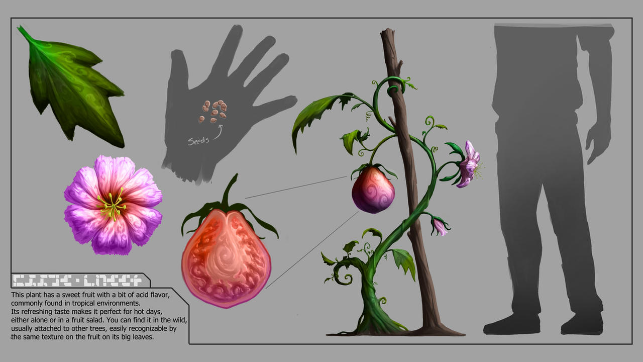 Plant Deviantart 1. Fruitful Plant Concept Art by fefe1920 on DeviantArt