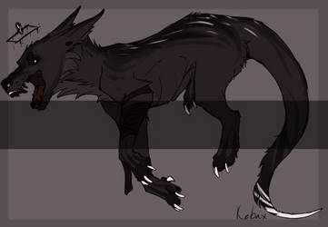 Demon wolf adopt [OPEN]