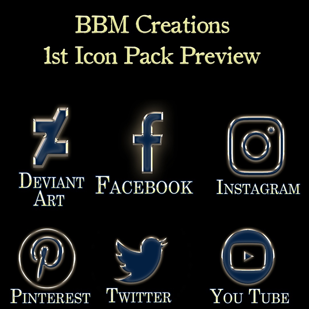 Icon Inner Pack Icon Pack Preview by BradStine13 on DeviantArt