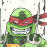 TMNT Raph Sketch Card