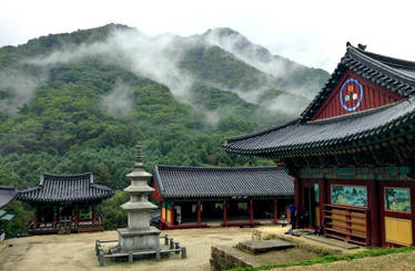 Nine Dragon (Guryongsa) Temple on Chiaksan