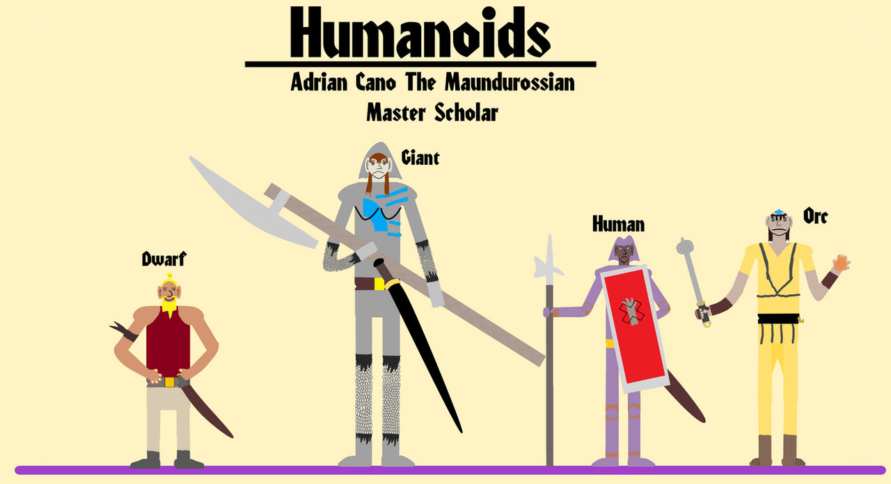 Small Humanoids Humanoids by MaundurossianScholar on DeviantArt