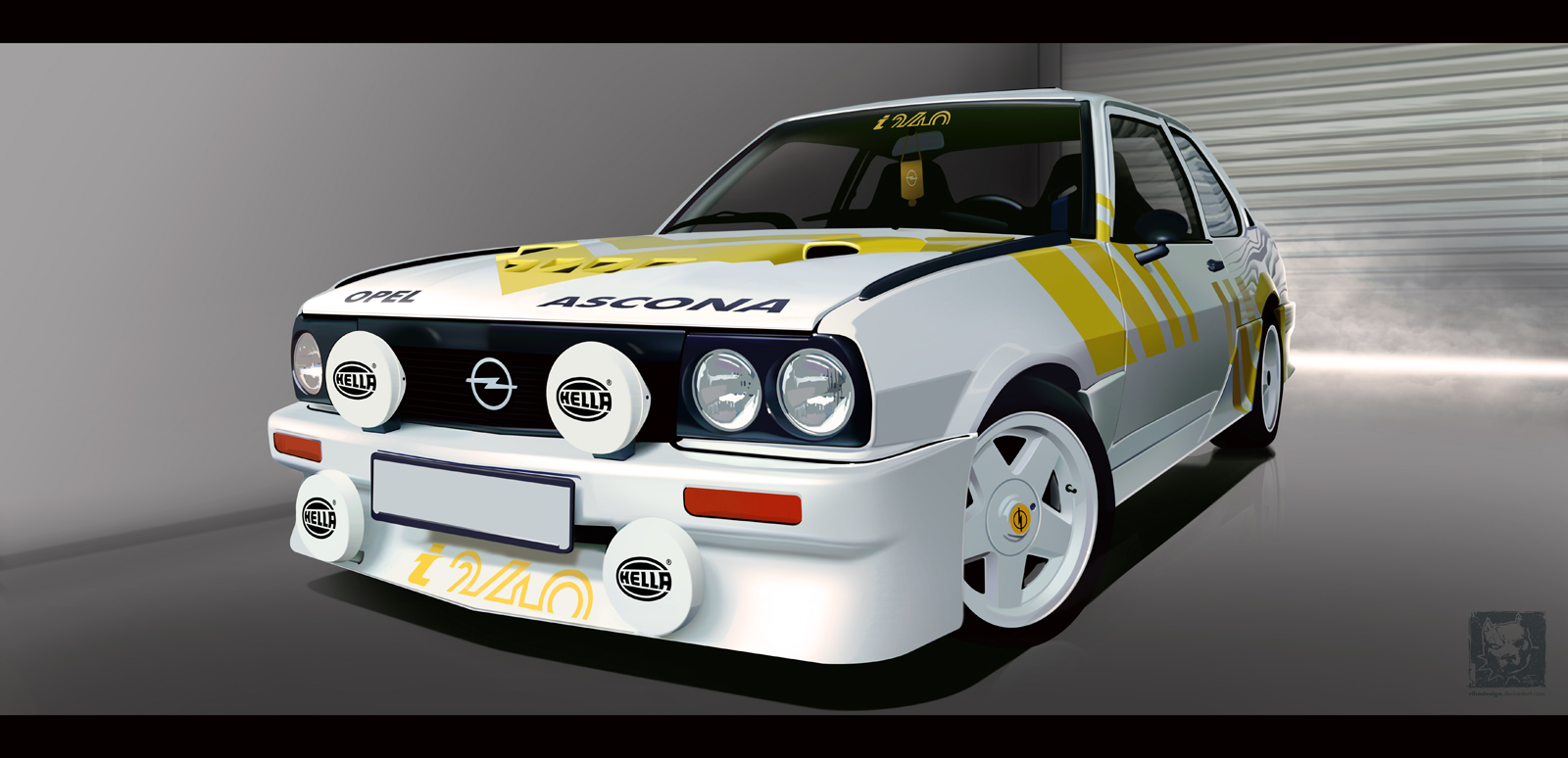 Opel Ascona B rally