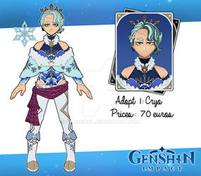 [ADOPT] Genshin Impact - Cryo user [OPEN]