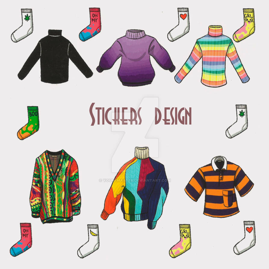 Small Clothes Sticker Clothes Sticker Pack by YourFMaster on DeviantArt