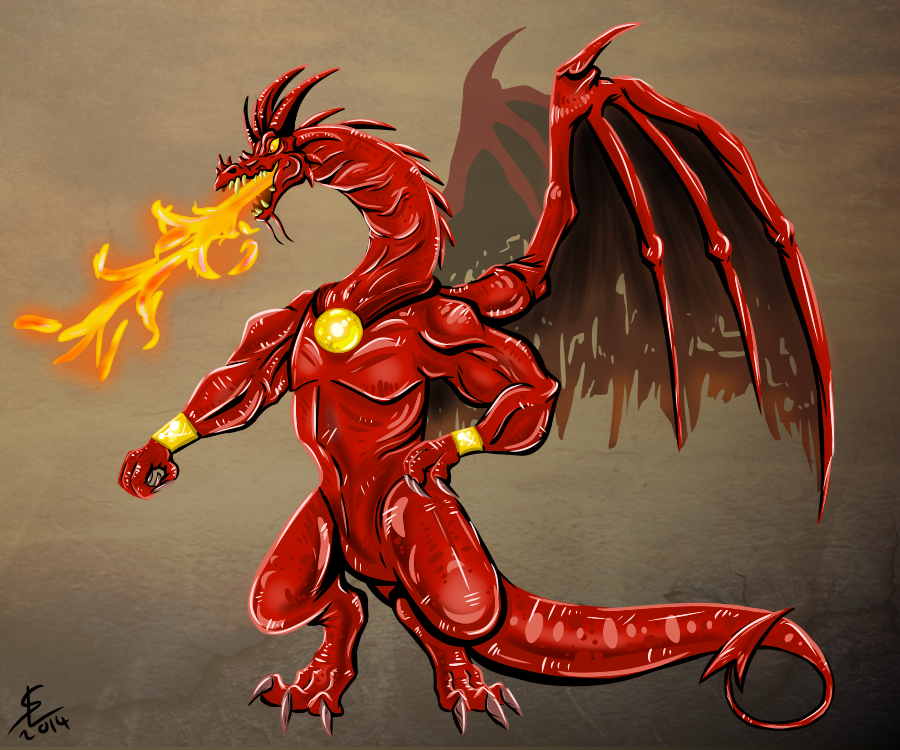 Fire dragon