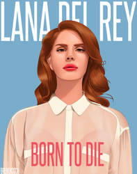 Lana Del Rey - Born to Die FanArt