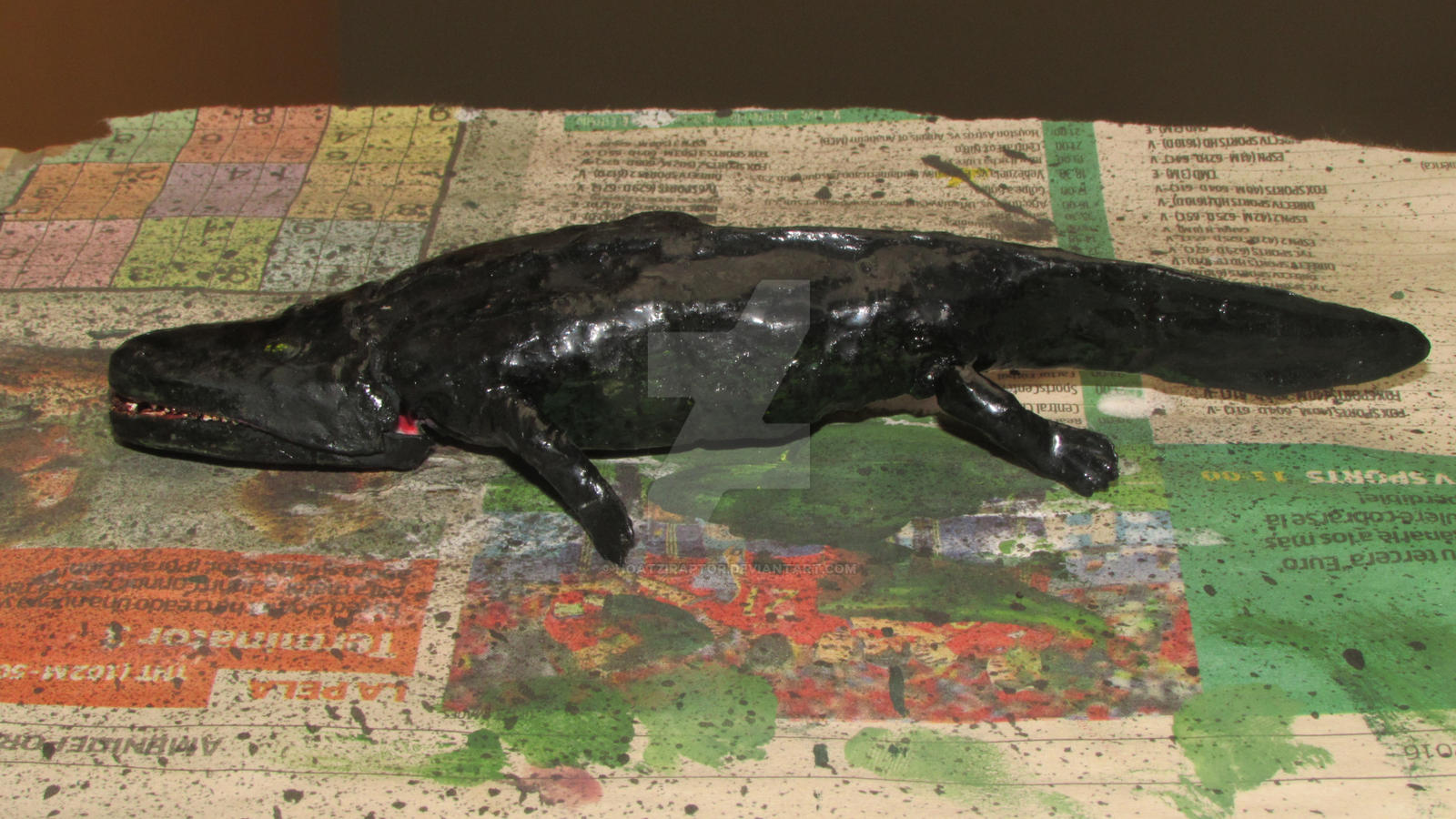 Temnospondyli third step by Hoatziraptor on DeviantArt